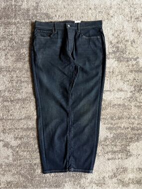 Lucky Brand 411 Athletic Taper Advanced Stretch NWT Dark Indigo Wash Jeans